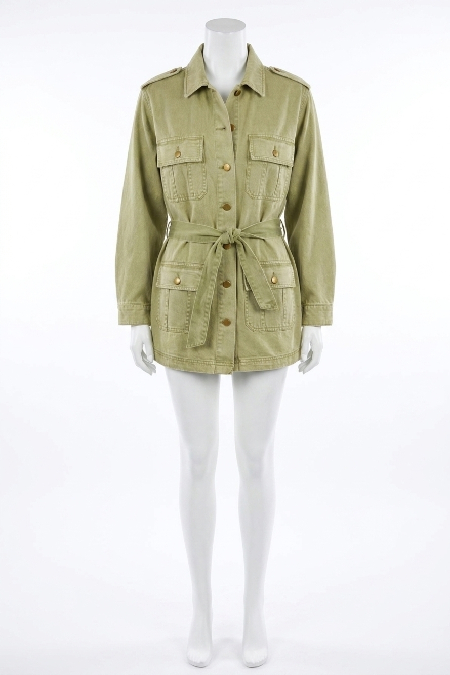 NEW MAISON HOTEL noa jacket in army khaki